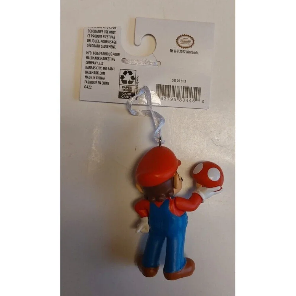 Hallmark Christmas Tree Ornament 2022 Super Mario MARIO